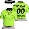 GRINCH – CUSTOM NAME – CAN AM – GREEN 1 - POLO SHIRT