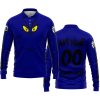 GRINCH – CUSTOM NAME – CAN AM – NAVY - LONG SLEEVE POLO SHIRT