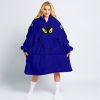 GRINCH – CUSTOM NAME – CAN AM – NAVY - OODIE BLANKET HOODIE