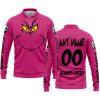 GRINCH – CUSTOM NAME – CAN AM – PINK 1 - LONG SLEEVE POLO SHIRT