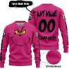 GRINCH – CUSTOM NAME – CAN AM – PINK 1 - SWEATER UGLY