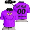 GRINCH – CUSTOM NAME – CAN AM – PURPLE - POLO SHIRT