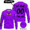 GRINCH – CUSTOM NAME – CAN AM – PURPLE - SWEATER UGLY