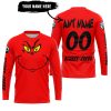 GRINCH – CUSTOM NAME – CAN AM – RED - JERSEY