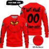 GRINCH – CUSTOM NAME – CAN AM – RED - SWEATER UGLY
