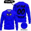 GRINCH – CUSTOM NAME – FLY RACING – BLUE - SWEATER UGLY