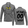 GRINCH – CUSTOM NAME – FLY RACING – GREY - LONG SLEEVE POLO