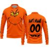 GRINCH – CUSTOM NAME – FLY RACING – ORANGE - LONG SLEEVE POLO