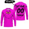 GRINCH – CUSTOM NAME – FLY RACING – PINK - JERSEY
