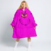 GRINCH – CUSTOM NAME – FLY RACING – PINK - OODIE BLANKET HOODIE
