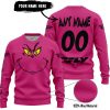 GRINCH – CUSTOM NAME – FLY RACING – PINK 1 - SWEATER UGLY