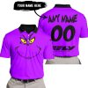 GRINCH – CUSTOM NAME – FLY RACING – PURPLE - POLO SHIRT