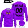 GRINCH – CUSTOM NAME – FLY RACING – PURPLE - SWEATER UGLY