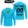 GRINCH – CUSTOM NAME – FLY RACING – SKY BLUE - JERSEY