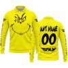 GRINCH – CUSTOM NAME – FLY RACING – YELLOW - LONG SLEEVE POLO