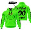 GRINCH – CUSTOM NAME – FOX RACING – GREEN