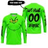 GRINCH – CUSTOM NAME – FOX RACING – GREEN - JERSEY