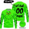 GRINCH – CUSTOM NAME – FOX RACING – GREEN - SWEATER UGLY