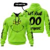 GRINCH – CUSTOM NAME – FOX RACING – GREEN 1