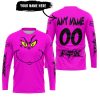 GRINCH – CUSTOM NAME – FOX RACING – PINK - JERSEY
