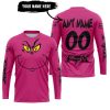 GRINCH – CUSTOM NAME – FOX RACING – PINK 1 - JERSEY