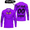 GRINCH – CUSTOM NAME – FOX RACING – PURPLE - JERSEY