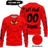 GRINCH – CUSTOM NAME – FOX RACING – RED - SWEATER UGLY