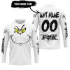 GRINCH – CUSTOM NAME – FOX RACING – WHITE - JERSEY