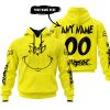 GRINCH – CUSTOM NAME – FOX RACING – YELLOW
