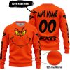 GRINCH – CUSTOM NAME – FXR – ORANGE - SWEATER UGLY