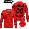 GRINCH – CUSTOM NAME – GASGAS – RED - SWEATER UGLY