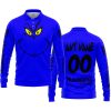 GRINCH – CUSTOM NAME – HUSQVARNA – BLUE - LONG SLEEVE POLO SHIRT