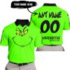 GRINCH – CUSTOM NAME – HUSQVARNA – GREEN - POLO SHIRT