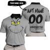 GRINCH – CUSTOM NAME – HUSQVARNA – GREY - POLO SHIRT