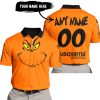 GRINCH – CUSTOM NAME – HUSQVARNA – ORANGE - POLO SHIRT