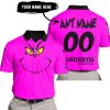 GRINCH – CUSTOM NAME – HUSQVARNA – PINK - POLO SHIRT