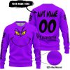 GRINCH – CUSTOM NAME – HUSQVARNA – PURPLE - SWEATER UGLY