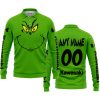 GRINCH – CUSTOM NAME – KAWASAKI – GREEN - LONG SLEEVE POLO SHIRT