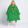 GRINCH – CUSTOM NAME – MONSTER ENERGY – GREEN - OODIE BLANKET HOODIE