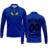 GRINCH – CUSTOM NAME – SUZUKI – BLUE - LONG SLEEVE POLO SHIRT