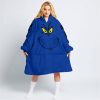 GRINCH – CUSTOM NAME – SUZUKI – BLUE - OODIE BLANKET HOODIE