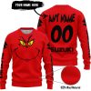 GRINCH – CUSTOM NAME – SUZUKI – RED - SWEATER UGLY