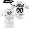 GRINCH – CUSTOM NAME – TROY LEE DESIGNS – WHITE - T-SHIRT