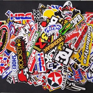 🔥 Ultimate 100-pc Motocross Sticker Blast! 🚴‍♂️💨