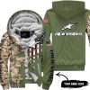 CLOTHES CUSTOM YOUR NAME – CAMO – LIMITED EDITION – ALPINESTARS - FLEECE ZIP HOODIE