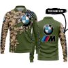 CLOTHES CUSTOM YOUR NAME – CAMO – LIMITED EDITION – BMW - LONG SLEEVE POLO SHIRT