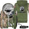 CLOTHES CUSTOM YOUR NAME – CAMO – LIMITED EDITION – CAN-AM - FLEECE ZIP HOODIE