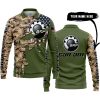 CLOTHES CUSTOM YOUR NAME – CAMO – LIMITED EDITION – CAN-AM - LONG SLEEVE POLO SHIRT