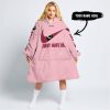 JUST HATE US – SUPER BOWL – PINK – CUSTOM NAME – ARIZONA CARDINALS – CAN-AM - OODIE BLANKET HOODIE