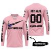 JUST HATE US – SUPER BOWL – PINK – CUSTOM NAME – BALTIMORE RAVENS – CAN-AM - JERSEY